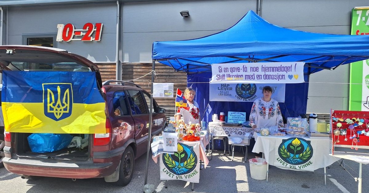 Livet vil vinne в Nore og Uvdal: збір на «швидку» та гуманітарну допомогу