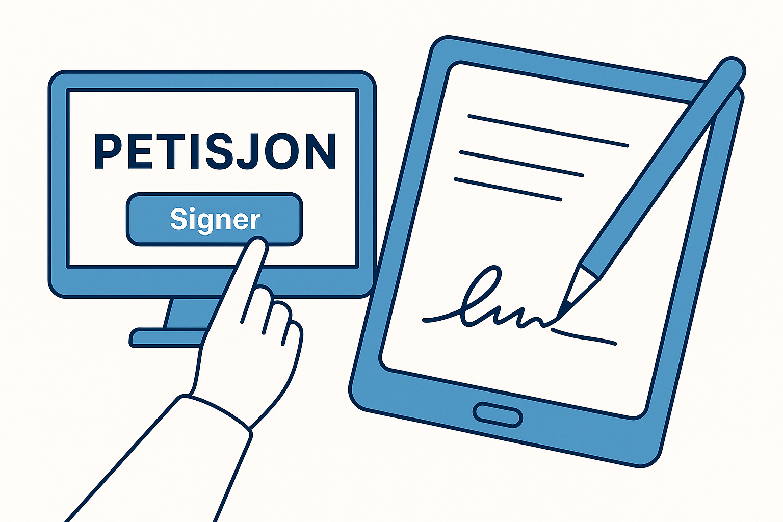 Petisjon – overlevert Stortinget