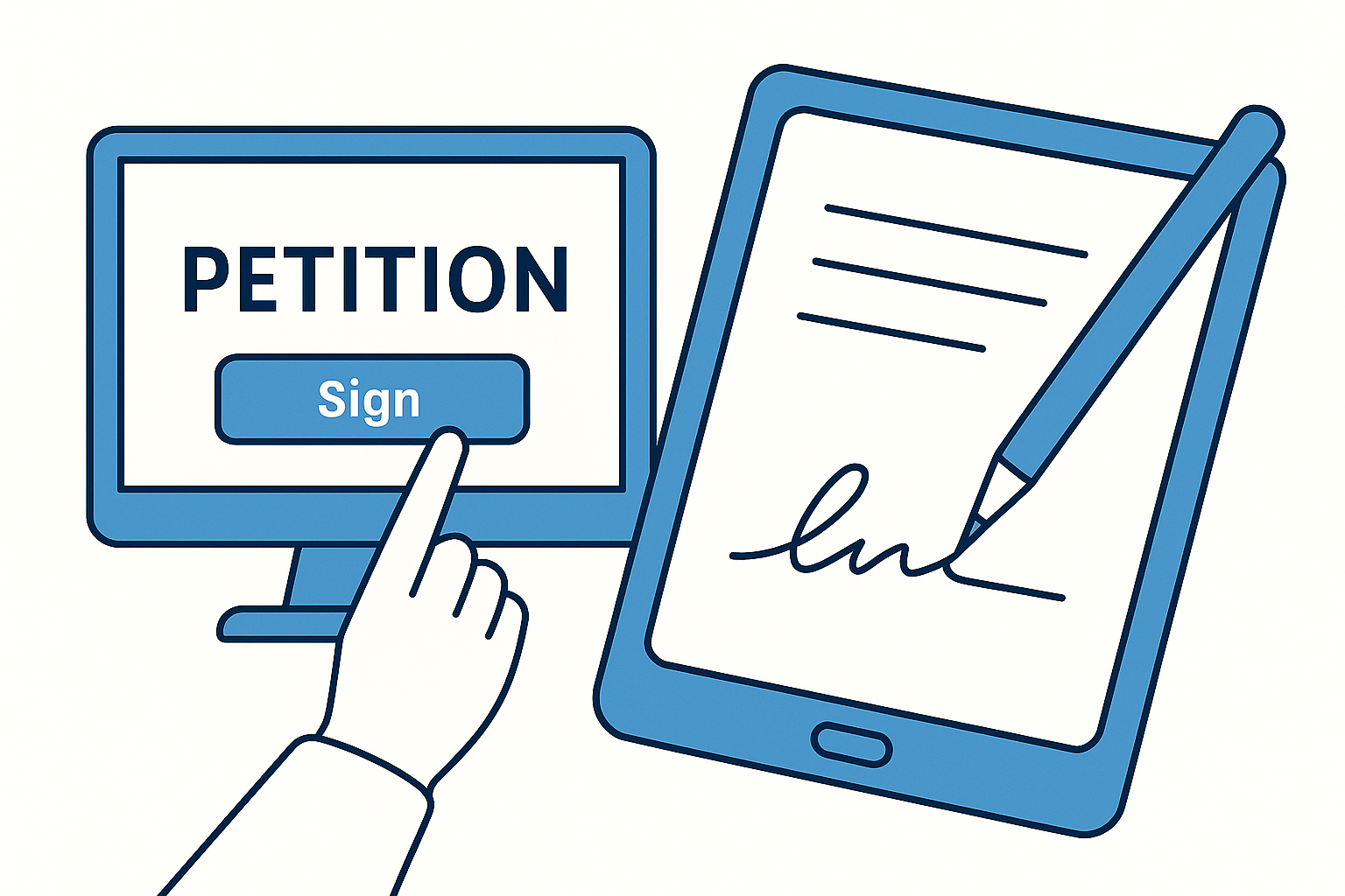 Petition delivered to the Storting